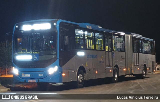 BRT Sorocaba Concessionária de Serviços Públicos SPE S/A 3243 na cidade de Sorocaba, São Paulo, Brasil, por Lucas Vinicius Ferreira. Número da foto: #12121015.