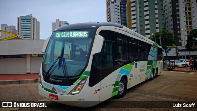 TCCC - Transporte Coletivo Cidade Canção 6802 na cidade de Maringá, Paraná, Brasil, por Luiz Scaff. Número da foto: #12120837.
