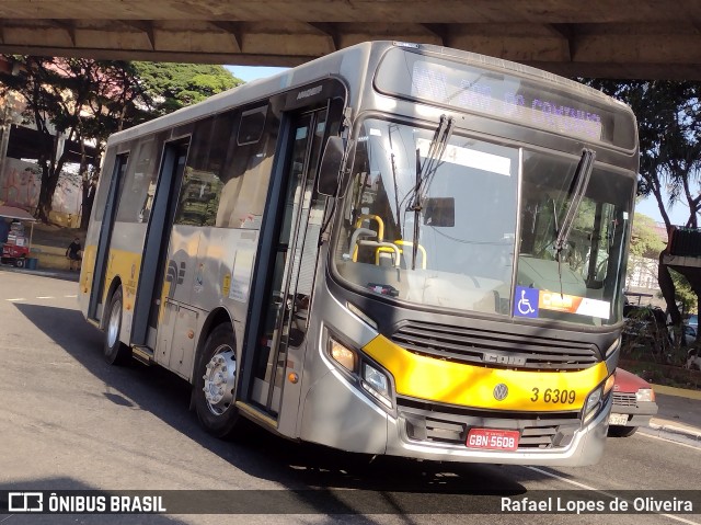 Transunião Transportes 3 6309 na cidade de São Paulo, São Paulo, Brasil, por Rafael Lopes de Oliveira. Número da foto: #12119528.