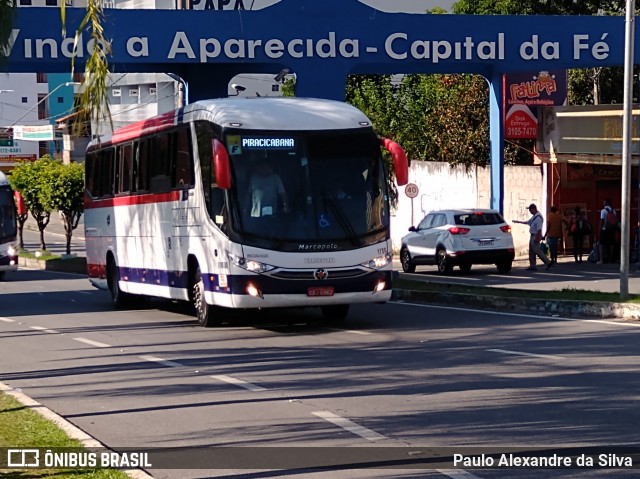 Viação Piracicabana 1738 na cidade de Aparecida, São Paulo, Brasil, por Paulo Alexandre da Silva. Número da foto: #12121261.