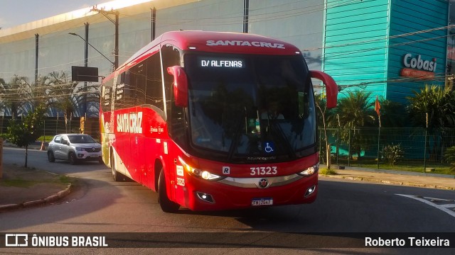 Viação Santa Cruz 31323 na cidade de São Paulo, São Paulo, Brasil, por Roberto Teixeira. Número da foto: #12120666.