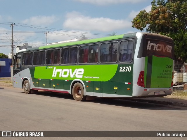 Tata - Jara - I9 Transporte e Turismo - Inove Turismo 2270 na cidade de Rondonópolis, Mato Grosso, Brasil, por Públio Araujo. Número da foto: #12119385.