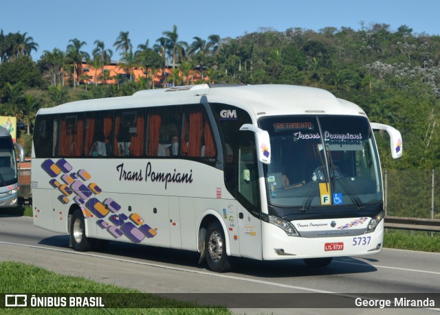 Trans Pompiani 5737 na cidade de Santa Isabel, São Paulo, Brasil, por George Miranda. Número da foto: #12120435.