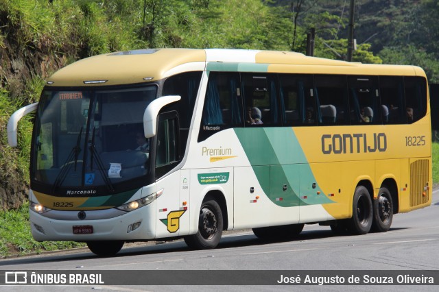 Empresa Gontijo de Transportes 18225 na cidade de Piraí, Rio de Janeiro, Brasil, por José Augusto de Souza Oliveira. Número da foto: #12121588.