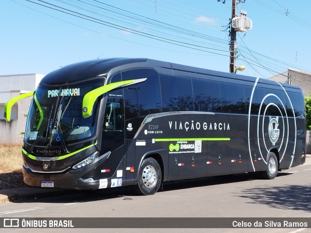 Viação Garcia 82249 na cidade de Paranavaí, Paraná, Brasil, por Celso da Silva Ramos. Número da foto: #12120598.