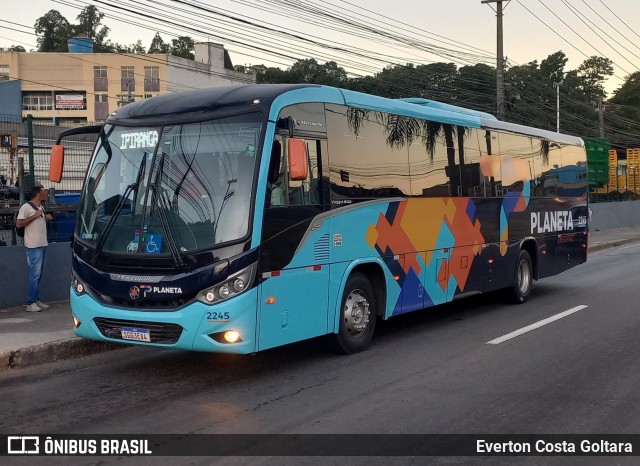 Planeta Transportes Rodoviários 2245 na cidade de Cariacica, Espírito Santo, Brasil, por Everton Costa Goltara. Número da foto: #12119462.