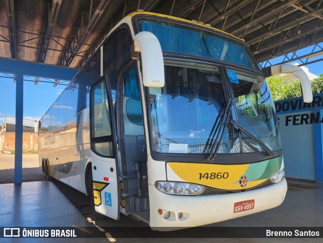 Empresa Gontijo de Transportes 14860 na cidade de Monte Azul, Minas Gerais, Brasil, por Brenno Santos. Número da foto: #12119322.