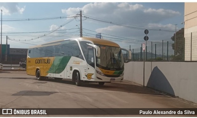 Empresa Gontijo de Transportes 7115 na cidade de Betim, Minas Gerais, Brasil, por Paulo Alexandre da Silva. Número da foto: #12120787.