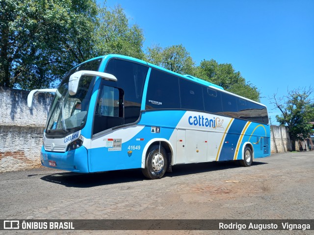 Cattani Sul Transportes e Turismo 41649 na cidade de Pato Branco, Paraná, Brasil, por Rodrigo Augusto  Vignaga. Número da foto: #12120602.
