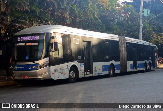 Sambaíba Transportes Urbanos 2 1601 na cidade de São Paulo, São Paulo, Brasil, por Diego Cardoso da Silva. Número da foto: #12119864.