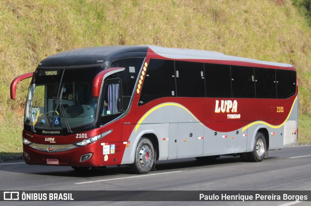 Lupa Turismo - Lupa Transporte e Turismo 2101 na cidade de Piraí, Rio de Janeiro, Brasil, por Paulo Henrique Pereira Borges. Número da foto: #12120173.
