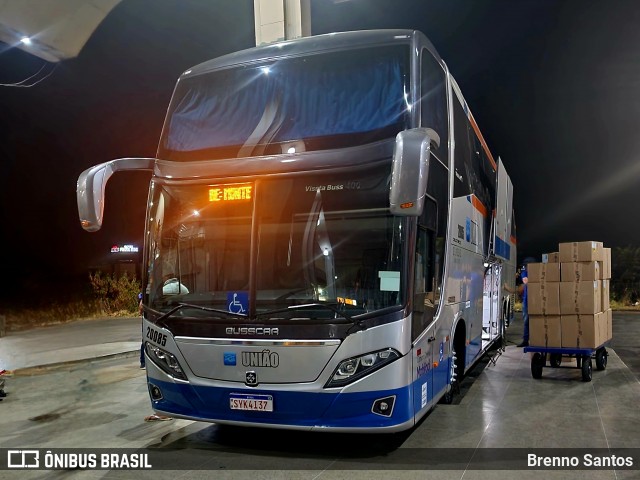 Expresso União 20085 na cidade de Montes Claros, Minas Gerais, Brasil, por Brenno Santos. Número da foto: #12120626.