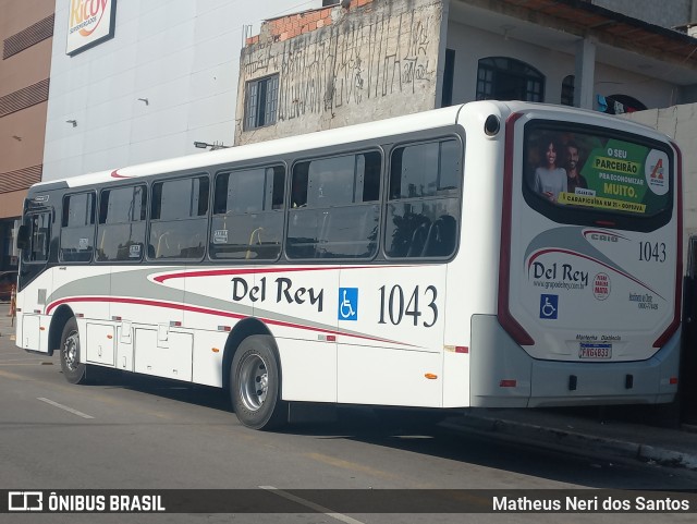 Del Rey Transportes 1043 na cidade de Carapicuíba, São Paulo, Brasil, por Matheus Neri dos Santos. Número da foto: #12119453.