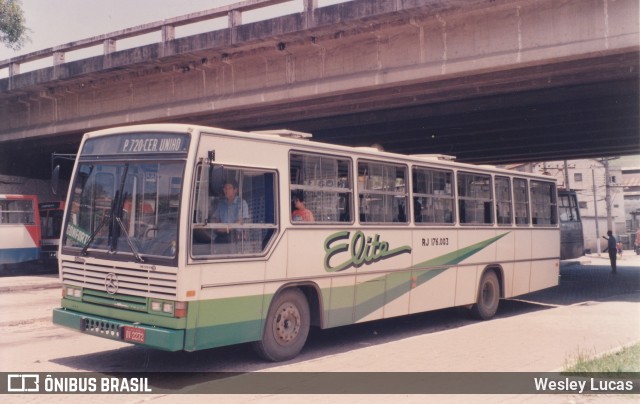 Viação Elite RJ 176.003 na cidade de Volta Redonda, Rio de Janeiro, Brasil, por Wesley Lucas. Número da foto: #12119297.