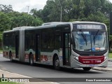Viação Metrópole Paulista - Zona Sul 7 3019 na cidade de São Paulo, São Paulo, Brasil, por Bruno Kozeniauskas. Número da foto: #:id.