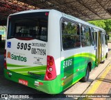 Viação Piracicabana Santos 5905 na cidade de Santos, São Paulo, Brasil, por Clóvis Henryque Pacheco dos Santos. Número da foto: #:id.