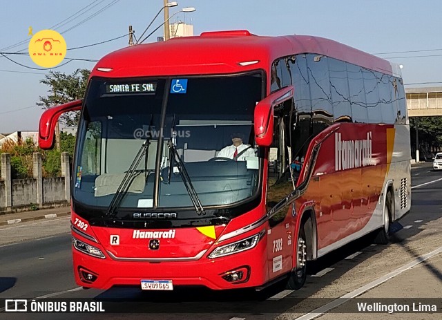 Expresso Itamarati 7302 na cidade de Campinas, São Paulo, Brasil, por Wellington Lima. Número da foto: #12124082.