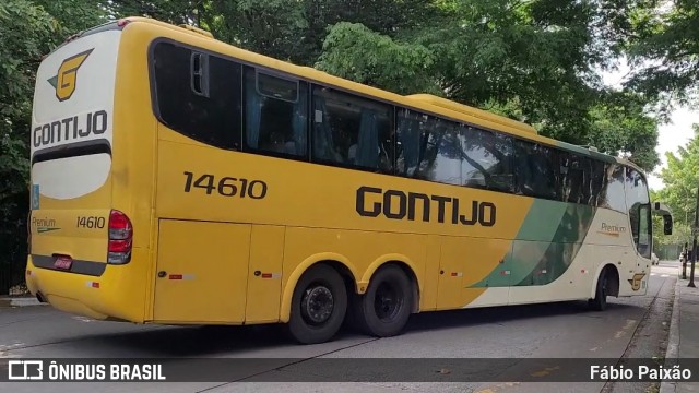 Empresa Gontijo de Transportes 14610 na cidade de São Paulo, São Paulo, Brasil, por Fábio Paixão. Número da foto: #12124215.