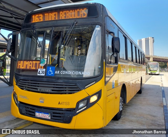 Real Auto Ônibus A41133 na cidade de Rio de Janeiro, Rio de Janeiro, Brasil, por Jhonathan Barros. Número da foto: #12122584.