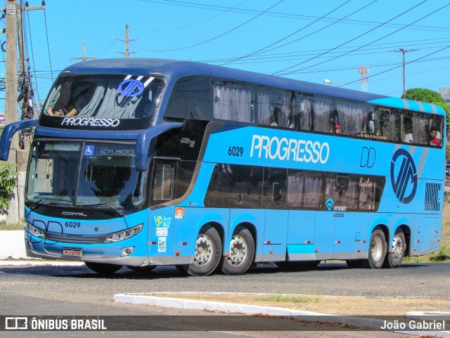 Auto Viação Progresso 6029 na cidade de Teresina, Piauí, Brasil, por João Gabriel. Número da foto: #12123402.