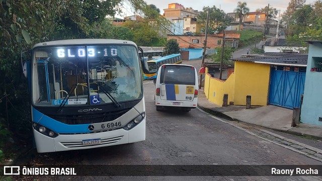 Transwolff Transportes e Turismo 6 6946 na cidade de Embu-Guaçu, São Paulo, Brasil, por Raony Rocha. Número da foto: #12124245.