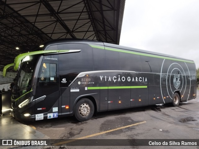 Viação Garcia 82309 na cidade de Paranavaí, Paraná, Brasil, por Celso da Silva Ramos. Número da foto: #12122645.