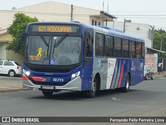 Transportes Capellini 32.773 na cidade de Santa Bárbara d`Oeste, São Paulo, Brasil, por Fernando Félix Ferreira Lima. Número da foto: #12124113.