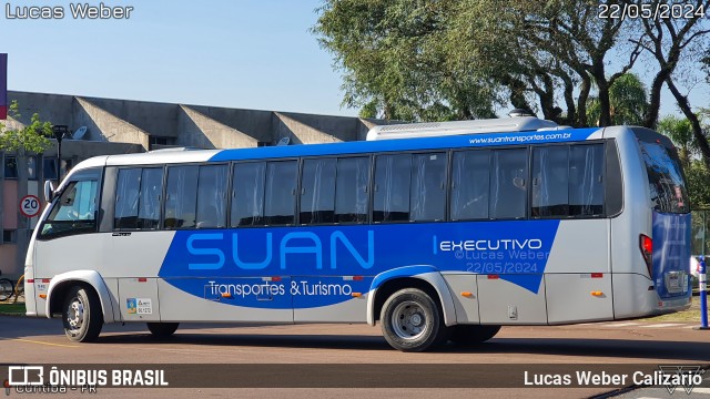 Suan Transportes e Turismo RYT5I24 na cidade de Curitiba, Paraná, Brasil, por Lucas Weber Calizario. Número da foto: #12124336.