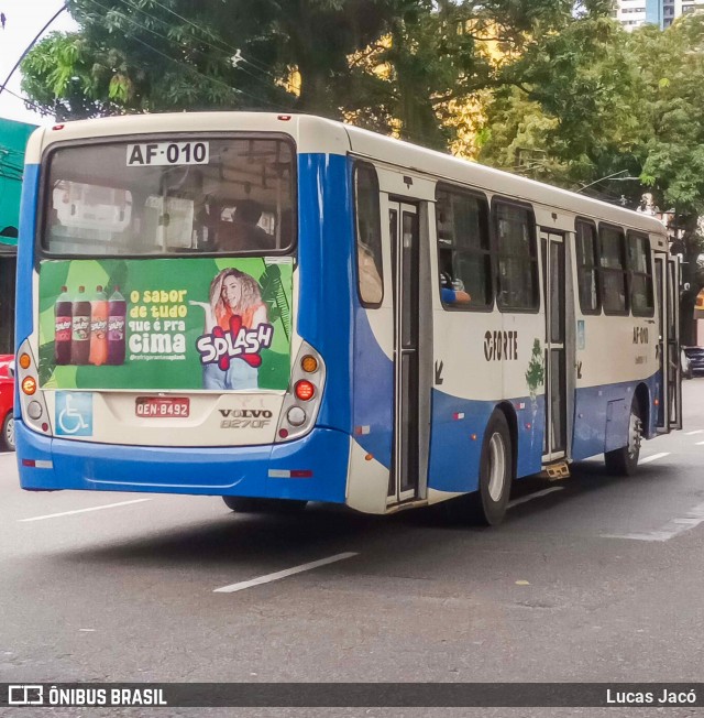 Viação Forte AF-010 na cidade de Belém, Pará, Brasil, por Lucas Jacó. Número da foto: #12122964.