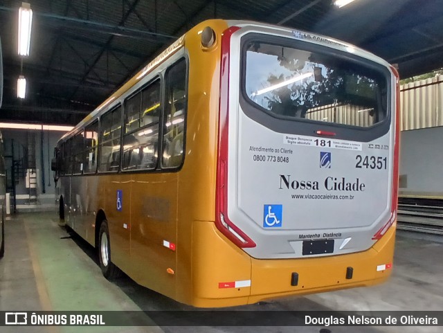 Viação Cidade de Caieiras 24351 na cidade de Caieiras, São Paulo, Brasil, por Douglas Nelson de Oliveira. Número da foto: #12123676.