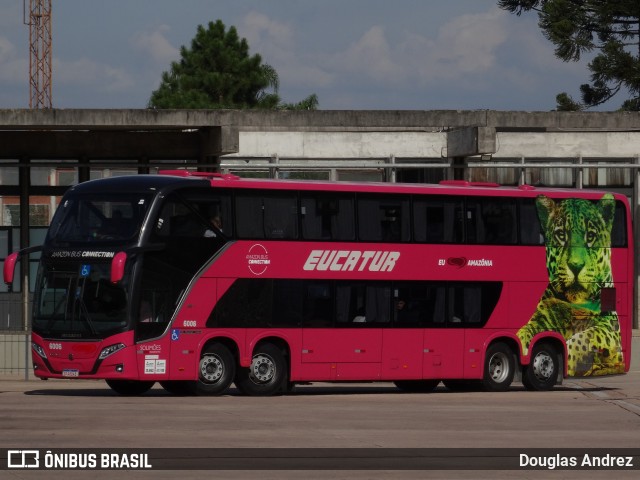 Eucatur - Empresa União Cascavel de Transportes e Turismo 6006 na cidade de Curitiba, Paraná, Brasil, por Douglas Andrez. Número da foto: #12122790.