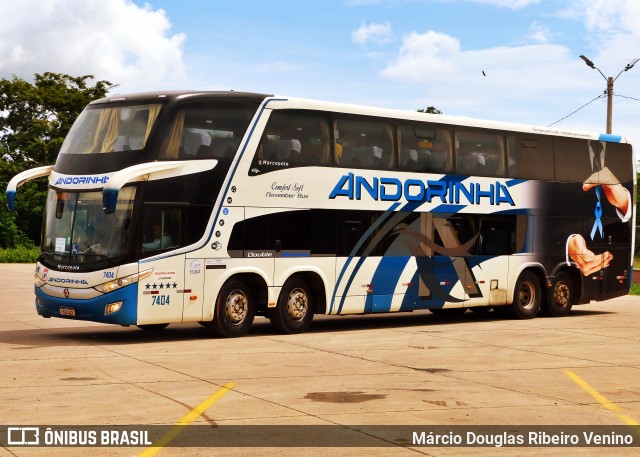 Empresa de Transportes Andorinha 7404 na cidade de Puerto Quijarro, Germán Busch, Santa Cruz, Bolívia, por Márcio Douglas Ribeiro Venino. Número da foto: #12124703.