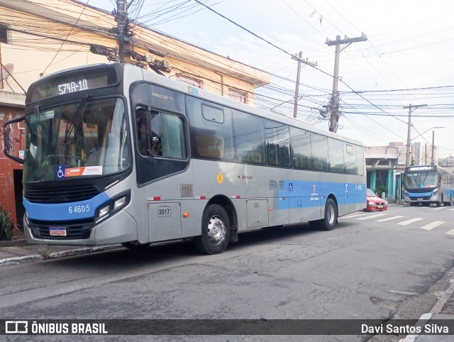 Viação Paratodos > São Jorge > Metropolitana São Paulo > Mobibrasil 6 4605 na cidade de São Paulo, São Paulo, Brasil, por Davi Santos Silva. Número da foto: #12124450.