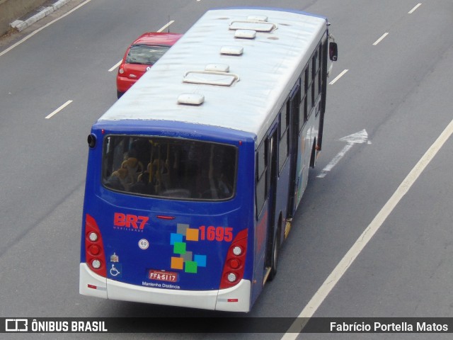 BR7 Mobilidade 1695 na cidade de São Bernardo do Campo, São Paulo, Brasil, por Fabrício Portella Matos. Número da foto: #12123147.