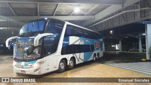 Auto Viação 1001 RJ 108.834 na cidade de Resende, Rio de Janeiro, Brasil, por Emanuel Sócrates. Número da foto: #12123036.