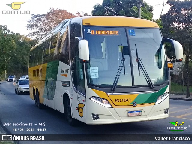 Empresa Gontijo de Transportes 15060 na cidade de Belo Horizonte, Minas Gerais, Brasil, por Valter Francisco. Número da foto: #12122012.