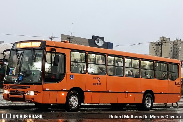 Auto Viação São José dos Pinhais EA183 na cidade de Curitiba, Paraná, Brasil, por Robert Matheus De Morais Oliveira. Número da foto: #12121906.