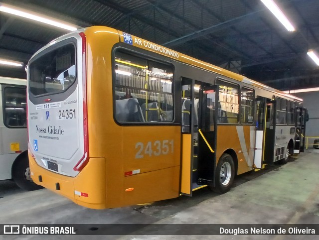 Viação Cidade de Caieiras 24351 na cidade de Caieiras, São Paulo, Brasil, por Douglas Nelson de Oliveira. Número da foto: #12123678.