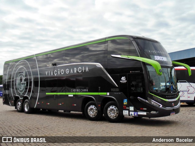 Viação Garcia 90030 na cidade de Sorocaba, São Paulo, Brasil, por Anderson  Bacelar. Número da foto: #12124814.