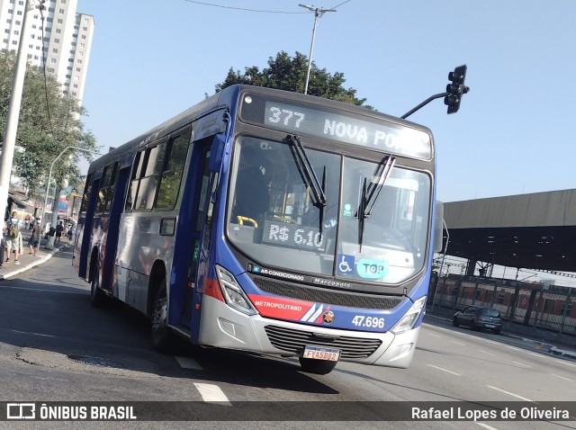 ATT - Alto Tietê Transportes 47.696 na cidade de São Paulo, São Paulo, Brasil, por Rafael Lopes de Oliveira. Número da foto: #12122823.