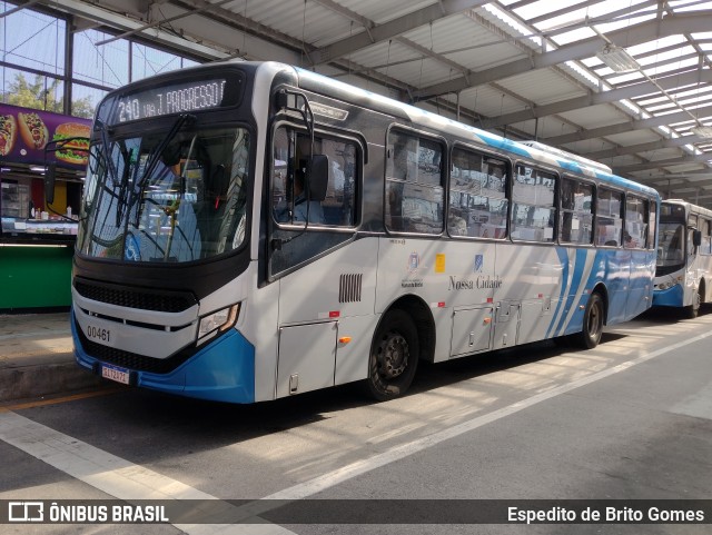 Viação Nossa Cidade 00461 na cidade de Franco da Rocha, São Paulo, Brasil, por Espedito de Brito Gomes. Número da foto: #12124311.