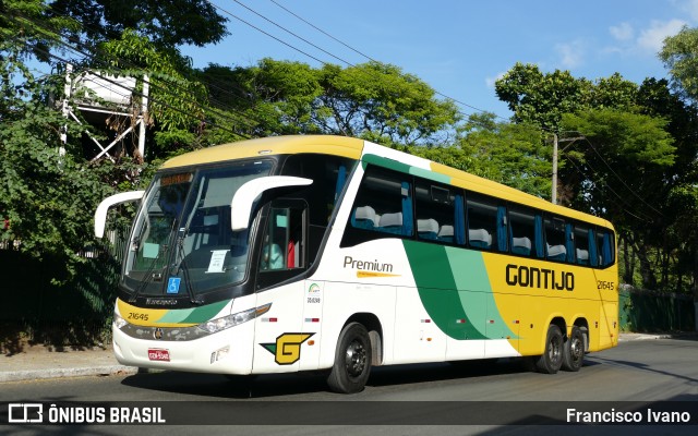 Empresa Gontijo de Transportes 21645 na cidade de São Paulo, São Paulo, Brasil, por Francisco Ivano. Número da foto: #12123798.