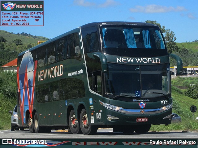 New World Turismo 1031 na cidade de Aparecida, São Paulo, Brasil, por Paulo Rafael Peixoto. Número da foto: #12123980.