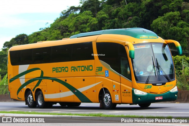 Empresa de Ônibus e Turismo Pedro Antônio RJ 804.002 na cidade de Piraí, Rio de Janeiro, Brasil, por Paulo Henrique Pereira Borges. Número da foto: #12123752.