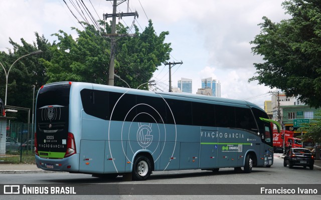 Viação Garcia 82035 na cidade de São Paulo, São Paulo, Brasil, por Francisco Ivano. Número da foto: #12123557.