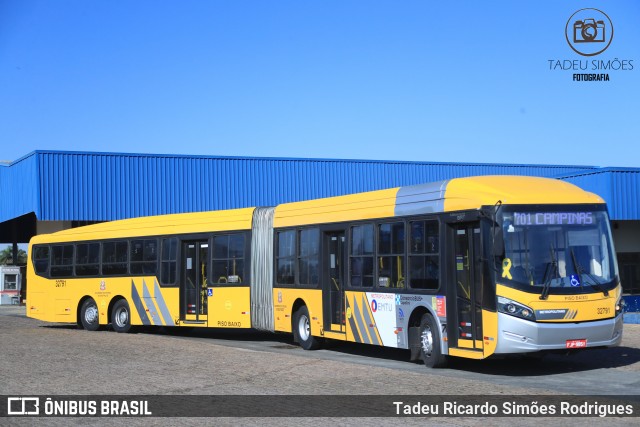 Transportes Capellini 32791 na cidade de Hortolândia, São Paulo, Brasil, por Tadeu Ricardo Simões Rodrigues. Número da foto: #12123685.