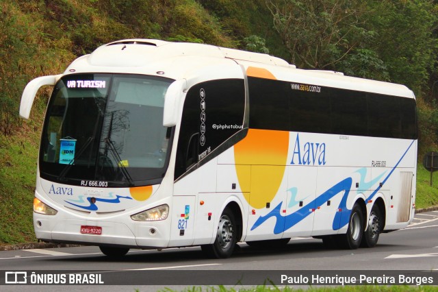 Aava RJ 666.003 na cidade de Piraí, Rio de Janeiro, Brasil, por Paulo Henrique Pereira Borges. Número da foto: #12123795.
