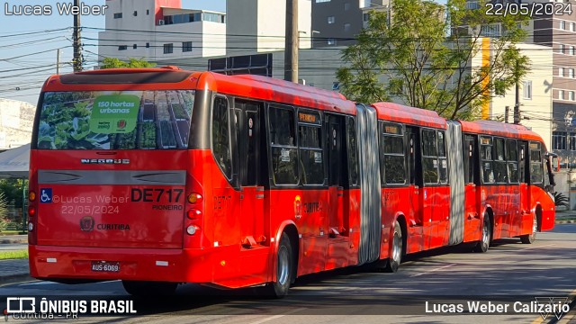 Cristo Rei > CCD Transporte Coletivo > SPE Via Mobilidade S/A DE717 na cidade de Curitiba, Paraná, Brasil, por Lucas Weber Calizario. Número da foto: #12122162.
