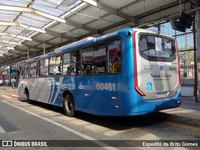 Viação Nossa Cidade 00461 na cidade de Franco da Rocha, São Paulo, Brasil, por Espedito de Brito Gomes. Número da foto: #12124302.