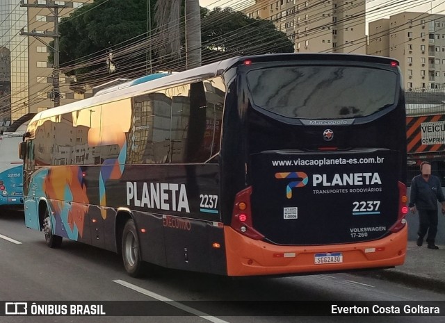 Planeta Transportes Rodoviários 2237 na cidade de Cariacica, Espírito Santo, Brasil, por Everton Costa Goltara. Número da foto: #12122621.